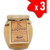 LAÇOKO Şekersiz, Katkısız, Glutensiz, Vegan, Doğal Çifte Kavrulmuş Yer Fıstığı Ezmesi 3 x 350 gr - 1 kg