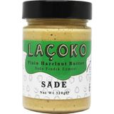 Laçoko Şekersiz, Katkısız, Glutensiz, Vegan, Doğal Sade Fındık Ezmesi 320 gr