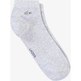 Lacoste Ankle Length Cotton Sport Socks Örme Logo Tekli Bilek Boyu Çorap Unisex Gri - 36 - 39