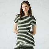 Lacoste Blend Viscose Elbise EF0908 - 36 - Yeşil