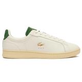 Lacoste Carnaby Pro Mens Leather Sneaker Hakiki Deri Günlük Spor Ayakkabı Krem