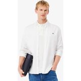Lacoste CH2933-001 Erkek Gömlek - Beyaz - L - XL