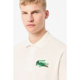 Lacoste Classic Fit Polo T-Shirt Erkek Polo Yaka Tişört Beyaz - M