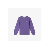 Lacoste Çocuk Bisiklet Yaka Mor Sweatshirt