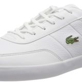 Lacoste Court-Master 120 4 CMA erkek spor ayakkabısı, Beyaz, 45 EU
