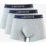 Lacoste Erkek 3'lü Gri Boxer 5H3389T Cca - CCA-Gri