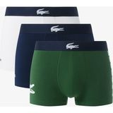 Lacoste Erkek Baskılı 3'lü Renkli Boxer 5H1291 P52 - XL