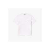 Lacoste Erkek Classic Fit Bisiklet Yaka Beyaz T-shirt