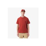 Lacoste Erkek Classic Fit Bisiklet Yaka Koyu Kırmızı T-Shirt