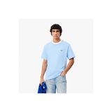 Lacoste Erkek Classic Fit Bisiklet Yaka Mavi T-shirt