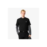 Lacoste Erkek Classic Fit Bisiklet Yaka Siyah T-shirt