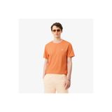 Lacoste Erkek Classic Fit Bisiklet Yaka Turuncu T-Shirt