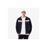 Lacoste Erkek Classic Fit Kapüşonlu Renk Bloklu Lacivert Sweatshirt