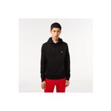 Lacoste Erkek Classic Fit Kapüşonlu Siyah Sweatshirt
