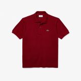 Lacoste Erkek Classic Fit L.12.12 Bordo Polo Yaka Tişört Bordo 2XL