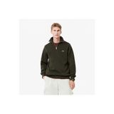 Lacoste Erkek Classic Fit Yarım Fermuarlı Haki Sweatshirt