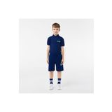 Lacoste Erkek Çocuk Baskılı Lacivert Şort
