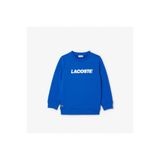 Lacoste Erkek Çocuk Baskılı Mavi Sweatshirt