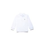 Lacoste Erkek Çocuk Regular Fit Uzun Kollu Beyaz Polo