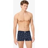 Lacoste Erkek Desenli 3'lü Renkli Boxer 5H1288 Bck
