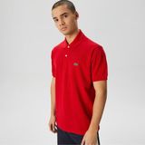 Lacoste Erkek Kırmızı Polo Yaka Tişört Klasik Fit