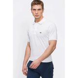 Lacoste Erkek Klasik Pike Kumaş Polo T-shirt Beyaz