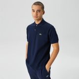 Lacoste Erkek Klasik Pike Kumaş Polo T-shirt Lacivert