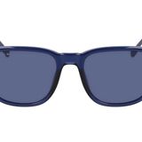 Lacoste Erkek L6029s Dikdörtgen Güneş Gözlüğü, Şeffaf Mavi, 53/19/145