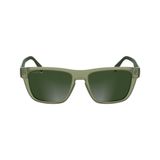 Lacoste Erkek L6058s Dikdörtgen Güneş Gözlüğü, Mat Haki, One Size