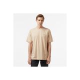 Lacoste Erkek Loose Fit Bisiklet Yaka Bej T-Shirt