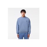 Lacoste Erkek Loose Fit Bisiklet Yaka Mavi Sweatshirt