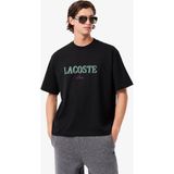 Lacoste Erkek Organik Pamuk Tişört - Siyah