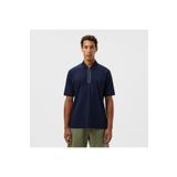 Lacoste Erkek Oversize Fit Yarım Fermuarlı Lacivert Polo