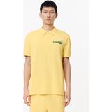 Lacoste Erkek Regular Fit Baskılı Sarı Polo