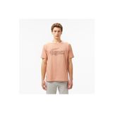 Lacoste Erkek Regular Fit Bisiklet Yaka Baskılı Açık Kahverengi T-shirt