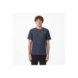 Lacoste Erkek Regular Fit Bisiklet Yaka Çizgili Koyu Gri T-Shirt