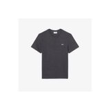 Lacoste Erkek Regular Fit Bisiklet Yaka Koyu Gri T-shirt