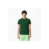 Lacoste Erkek Regular Fit Bisiklet Yaka Koyu Yeşil T-shirt