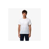 Lacoste Erkek Regular Fit Bisiklet Yaka Renk Bloklu Beyaz T-Shirt