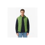 Lacoste Erkek Regular Fit Dik Yaka Kapitone Yeşil Yelek