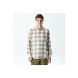 Lacoste Erkek Regular Fit Ekose Beyaz Gömlek