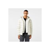 Lacoste Erkek Regular Fit Kapüşonlu Beyaz Şişme Mont