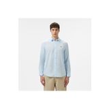 Lacoste Erkek Regular Fit Keten Açık Mavi Gömlek