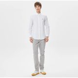 Lacoste Erkek Regular Fit Oxford Gömlek - Beyaz - 2XL