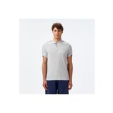 Lacoste Erkek Regular Fit Renk Bloklu Gri Polo