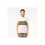 Lacoste Erkek Regular Fit Renk Bloklu Krem Polo