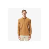 Lacoste Erkek Regular Fit Uzun Kollu Açık Kahverengi Paris Polo