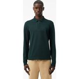 Lacoste Erkek Regular Fit Uzun Kollu Koyu Yeşil Polo