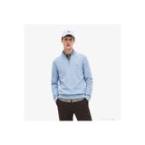 Lacoste Erkek Regular Fit Yarım Fermuarlı Mavi Kazak