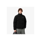 Lacoste Erkek Relaxed Fit Kapüşonlu Siyah Mont
